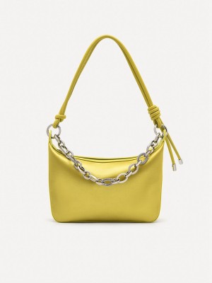 Yellow Women's Pedro Megan Hobo Bag | IMACOJ-986