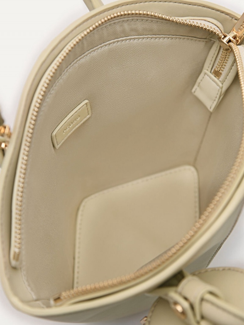 Beige Women's Pedro Bianca Handbag | YEKTVG-835