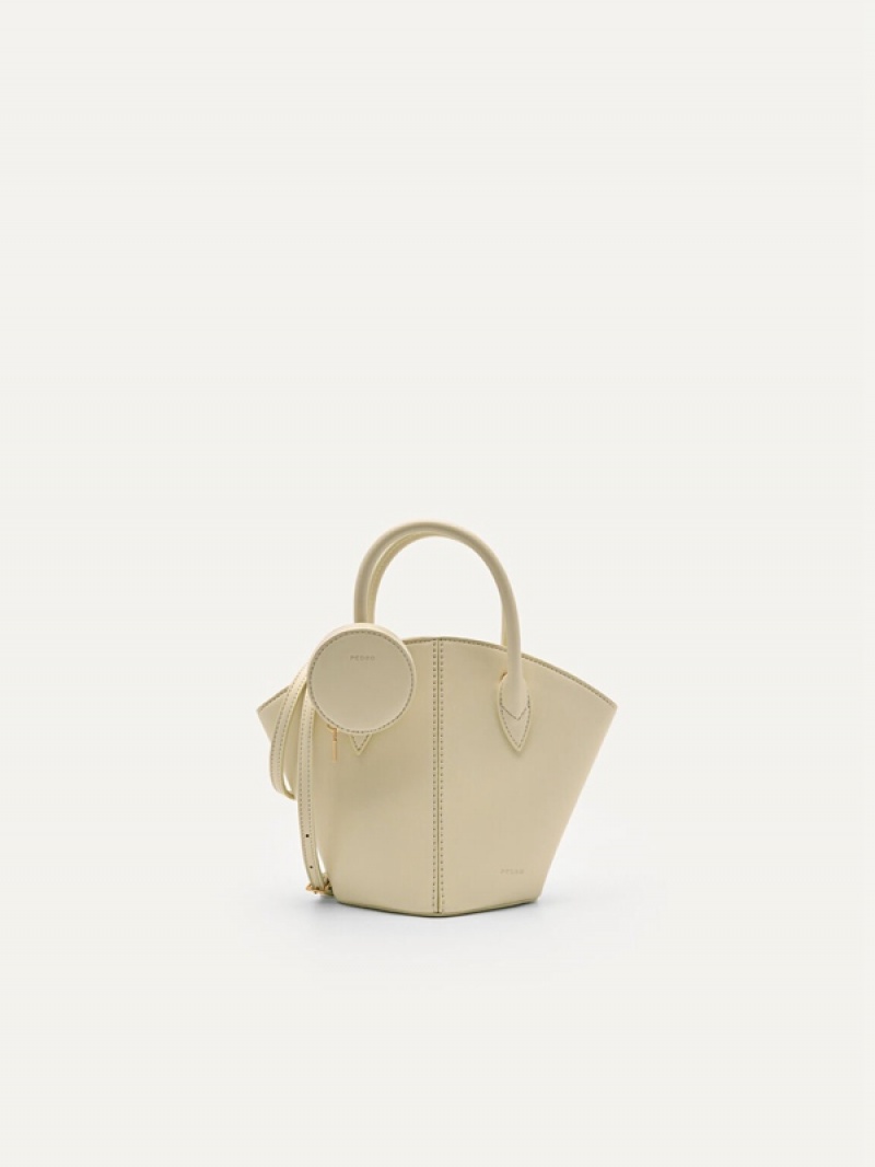 Beige Women\'s Pedro Bianca Handbag | YEKTVG-835