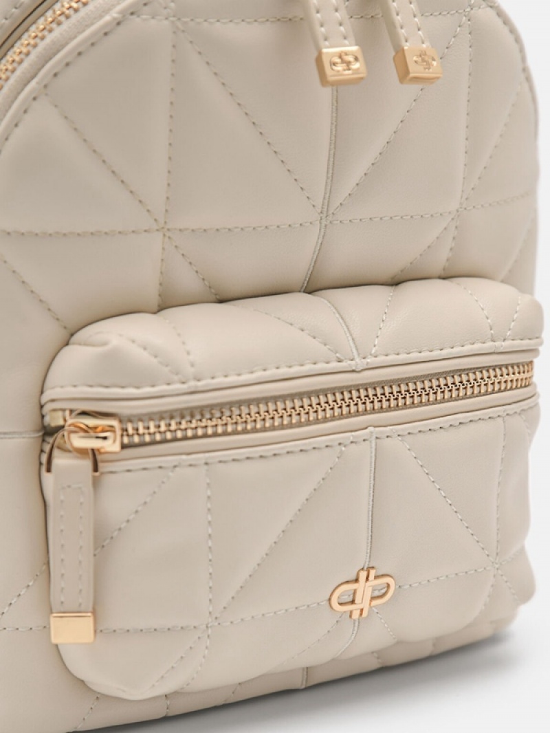 Beige Women's Pedro Icon Mini in Pixel Backpacks | OGDNHF-926