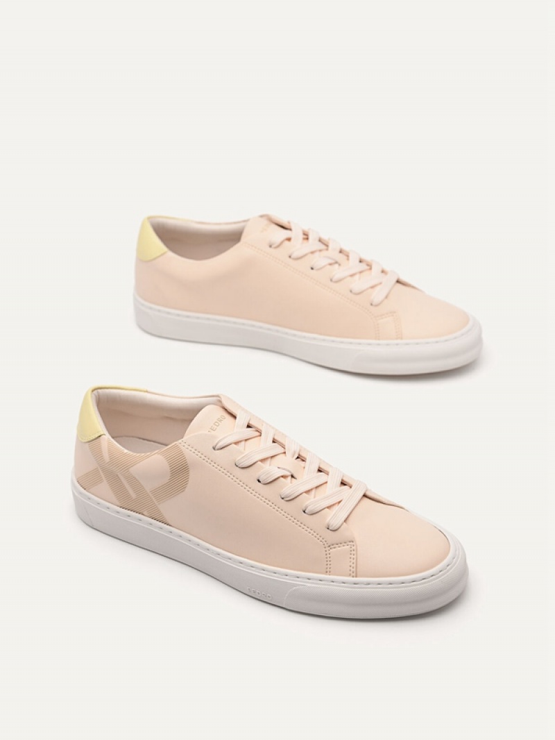 Beige Women's Pedro Icon Sneakers | ORTCUI-158