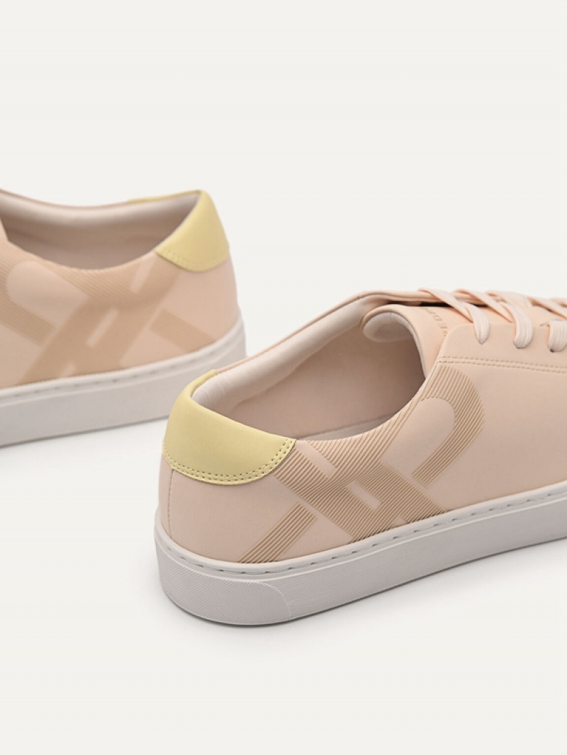 Beige Women's Pedro Icon Sneakers | ORTCUI-158