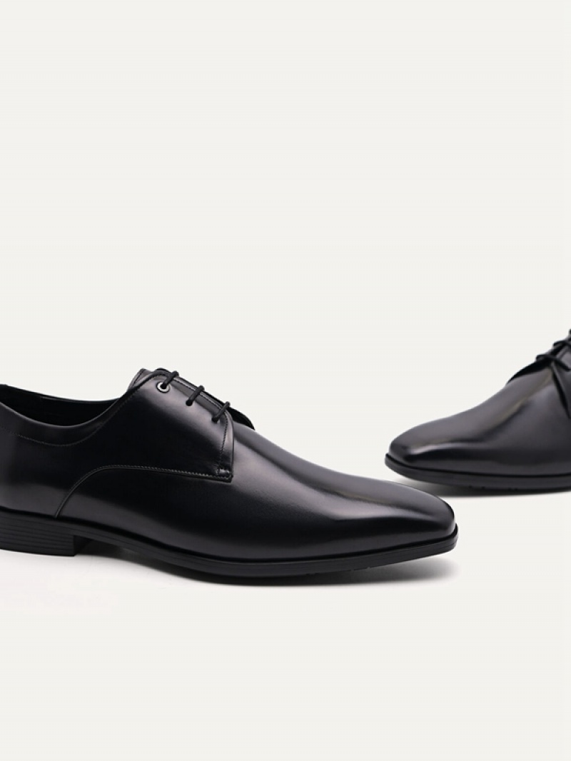 Black Men's Pedro Altitude Derby Shoes | IOJNYA-074