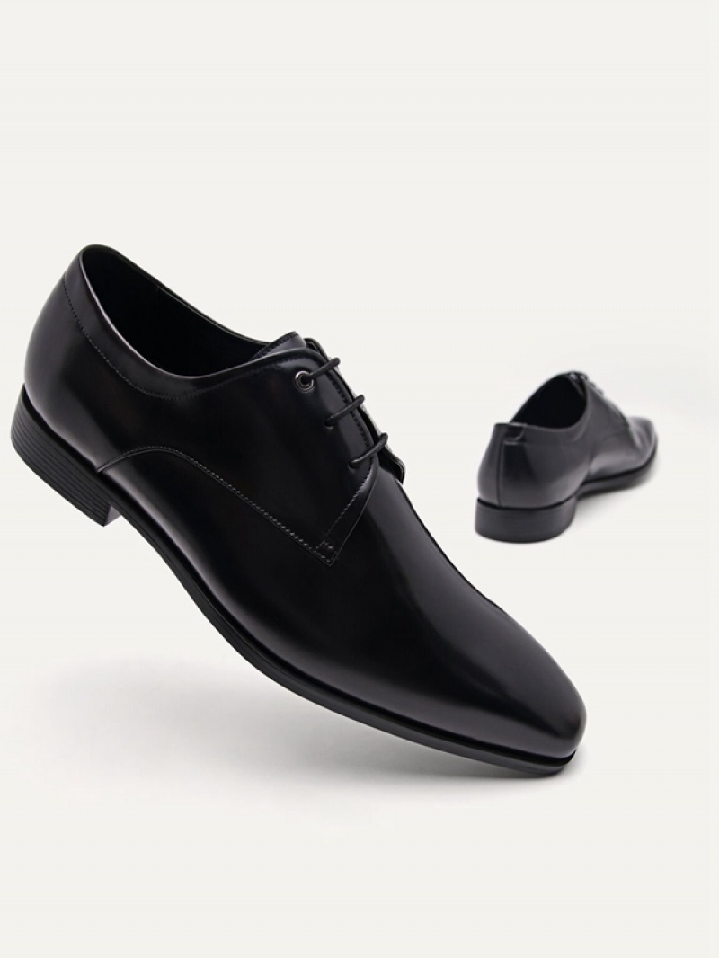 Black Men's Pedro Altitude Derby Shoes | IOJNYA-074