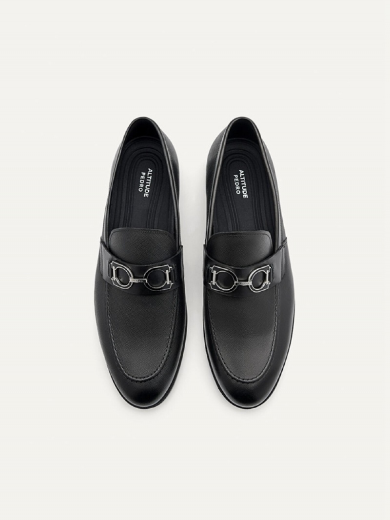 Black Men's Pedro Altitude Lightweight Antonio Loafers | DZTVBQ-243