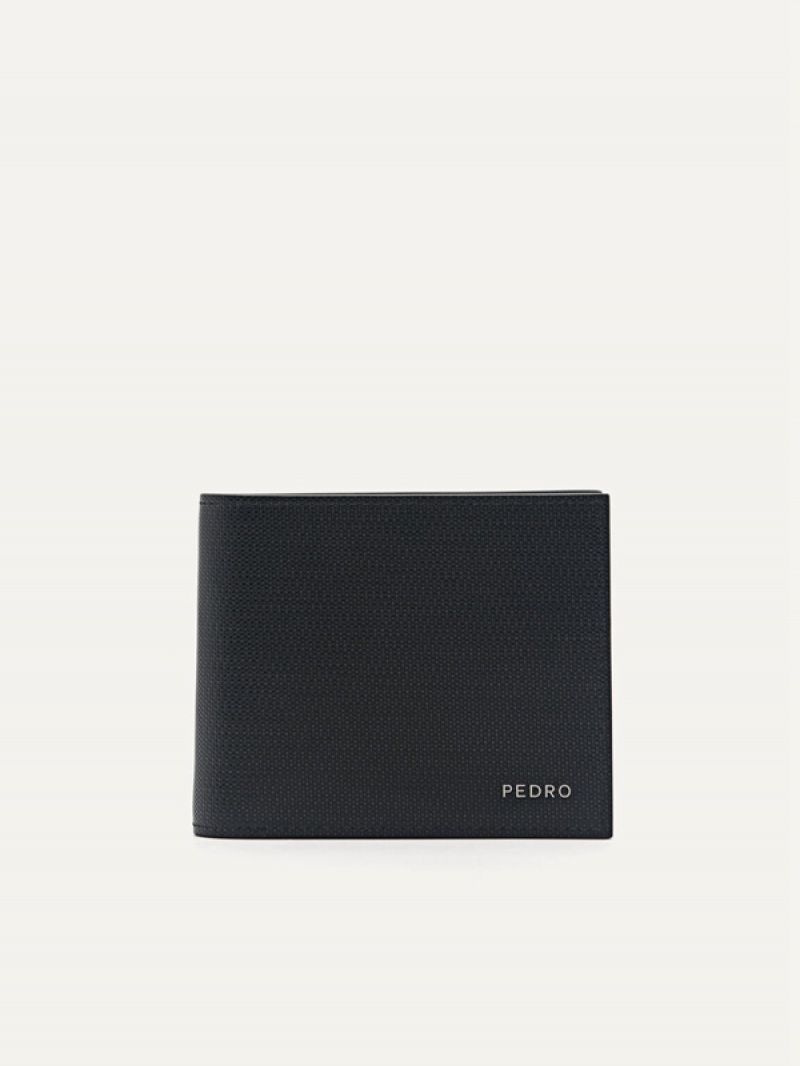 Black Men\'s Pedro Leather Wallet | GMDQRY-473