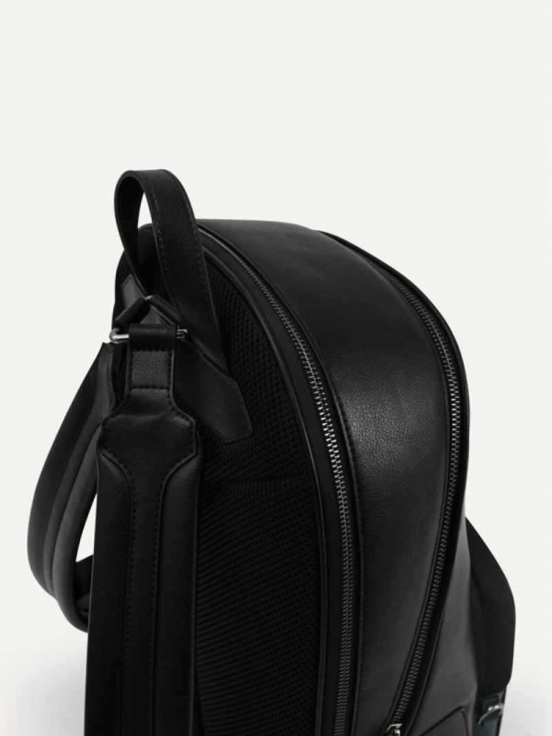 Black Men's Pedro Lucas Casual Backpacks | RVKTUN-375