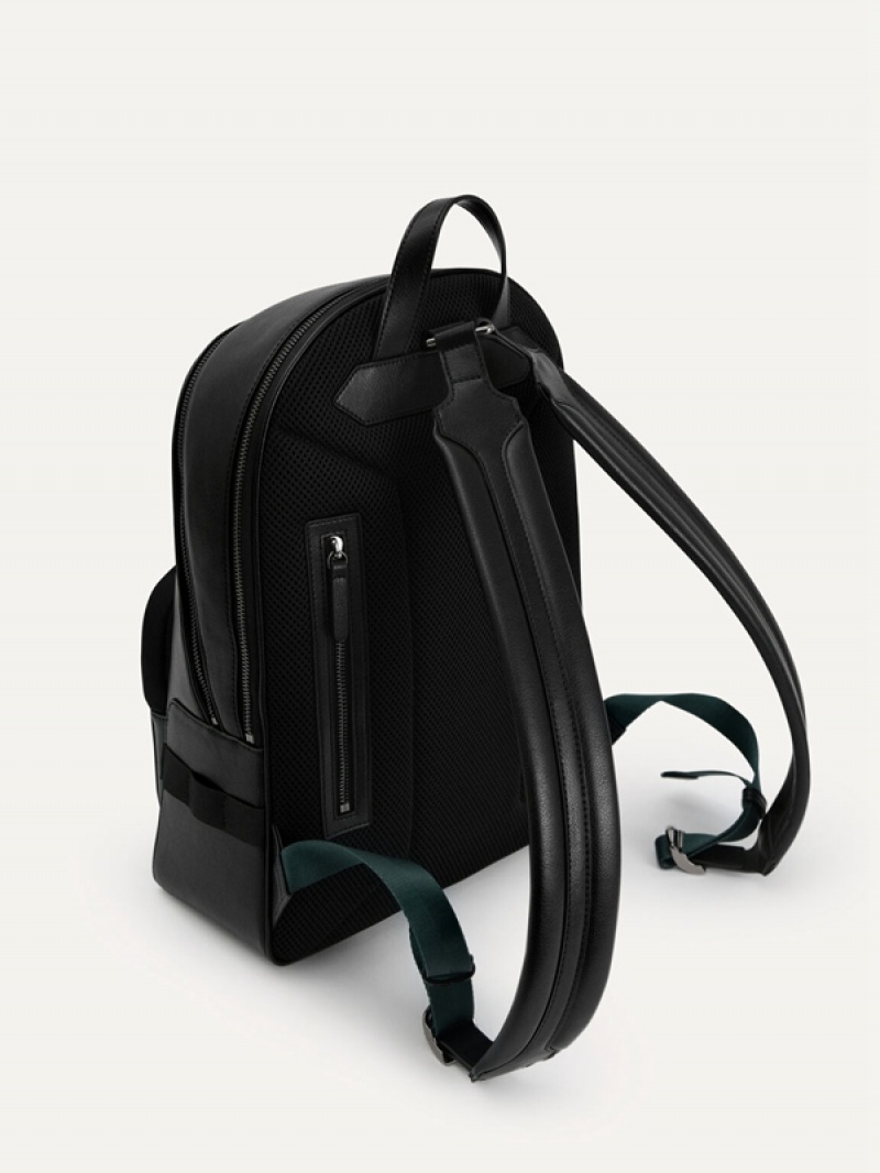 Black Men's Pedro Lucas Casual Backpacks | RVKTUN-375