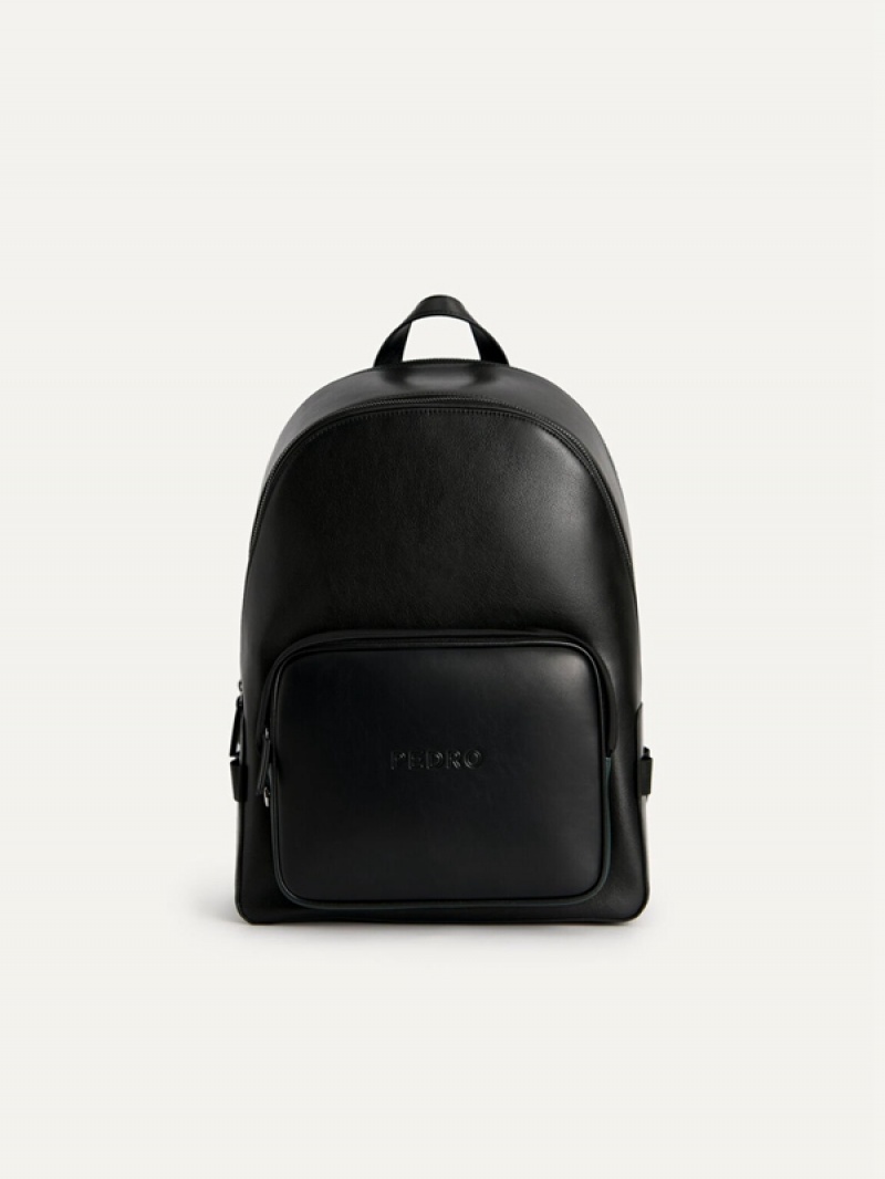 Black Men\'s Pedro Lucas Casual Backpacks | RVKTUN-375