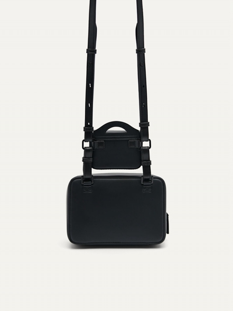 Black Men's Pedro Ranger Sling Bag | QSKJPF-597