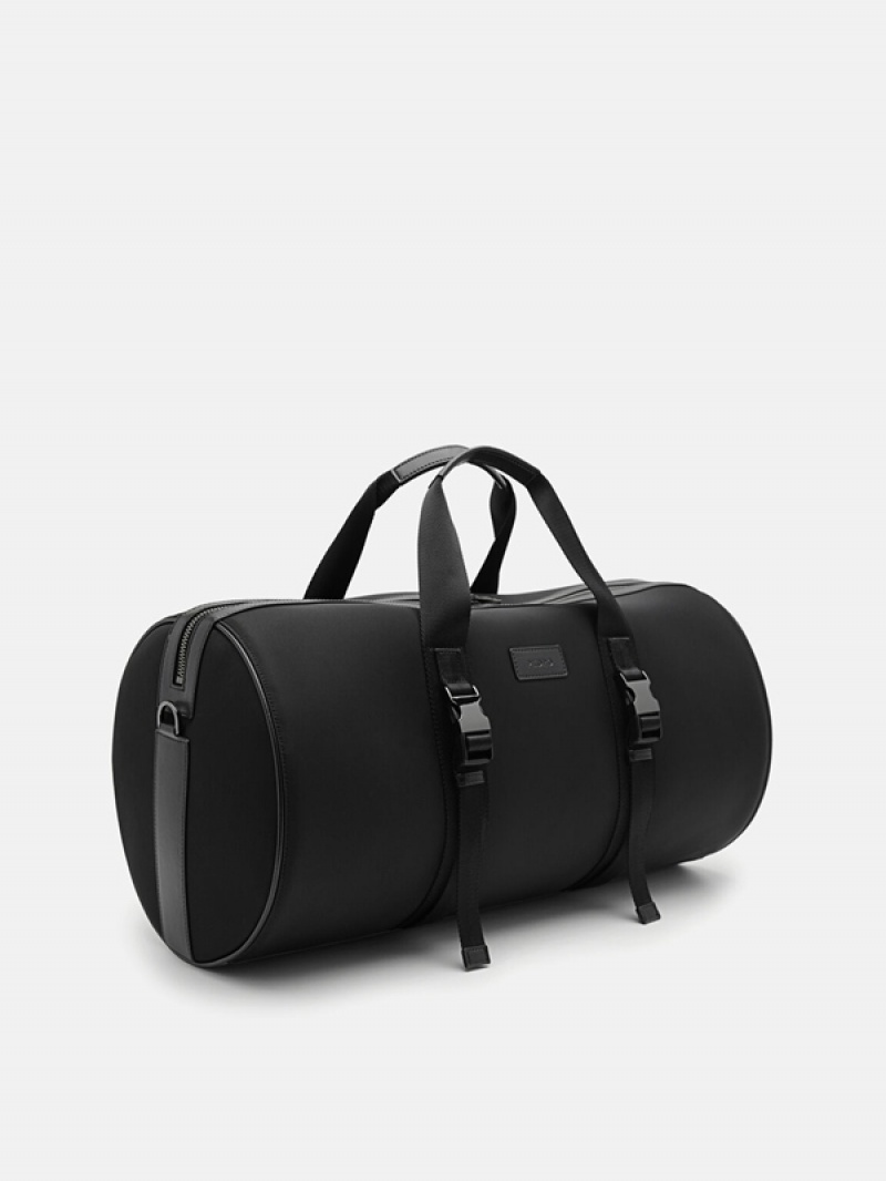 Black Men's Pedro Rigby Duffle Bags | TIPFMX-028