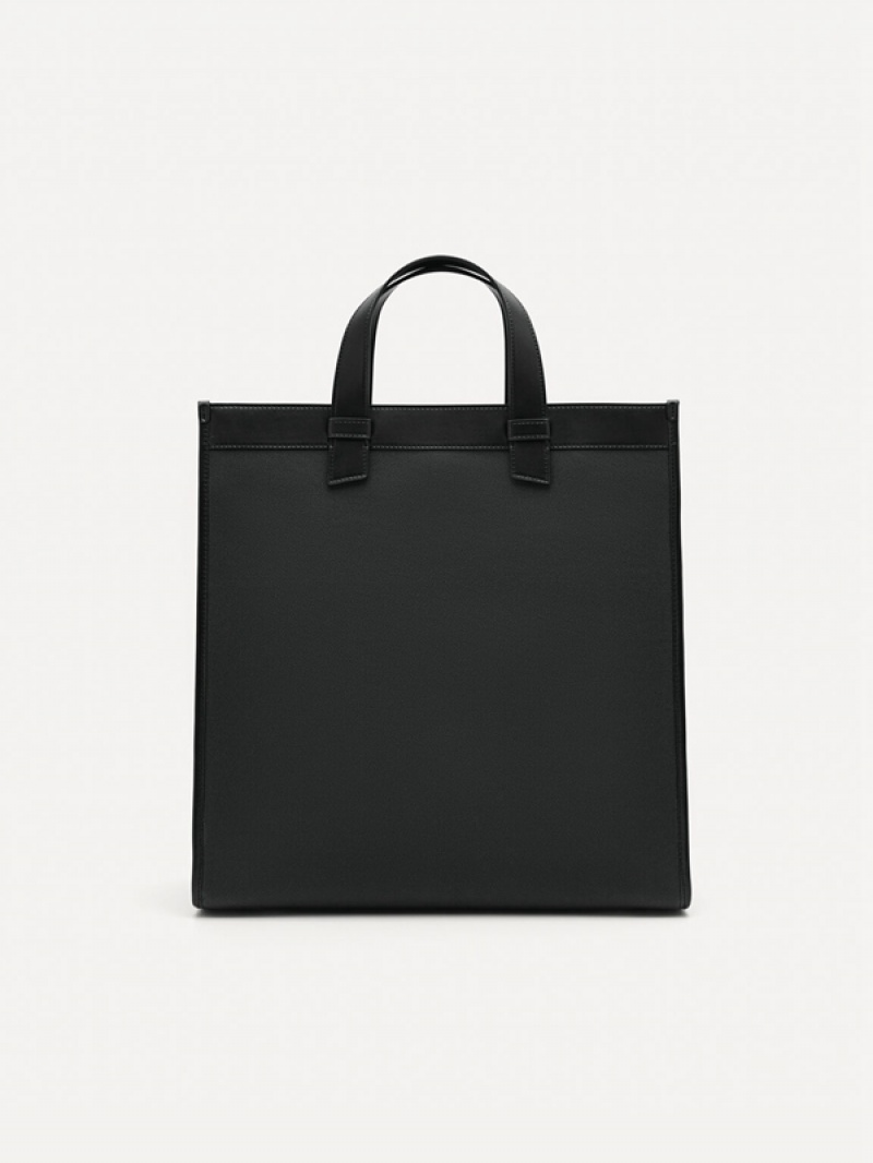 Black Men's Pedro Rory Tote Bag | HIWLVJ-706