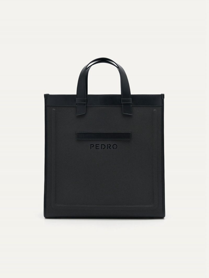 Black Men\'s Pedro Rory Tote Bag | HIWLVJ-706