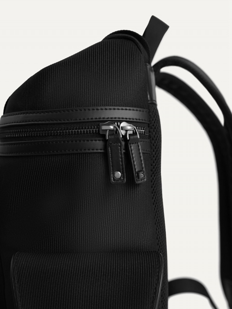 Black Men's Pedro Utilitarian Backpacks | GEUJLS-012