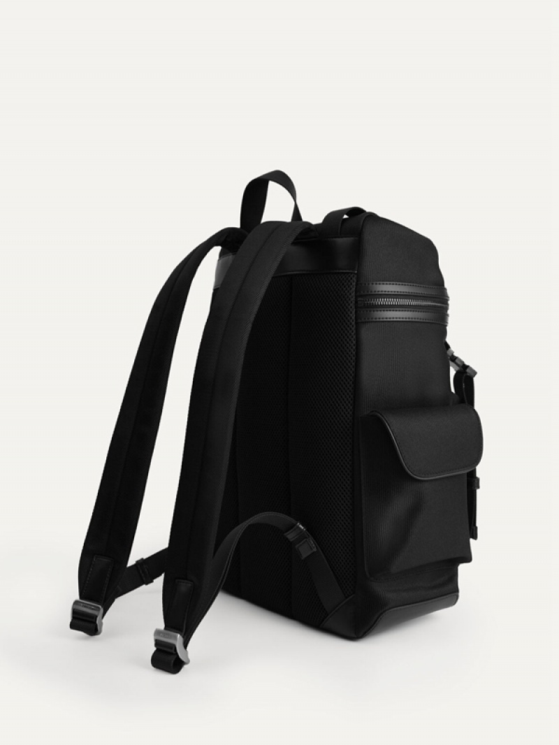 Black Men's Pedro Utilitarian Backpacks | GEUJLS-012