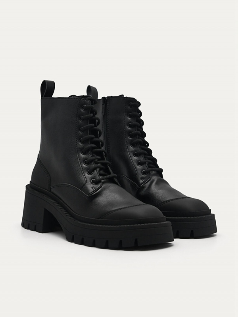 Black Women's Pedro Berlin Ankle Boots | OKAVXB-651