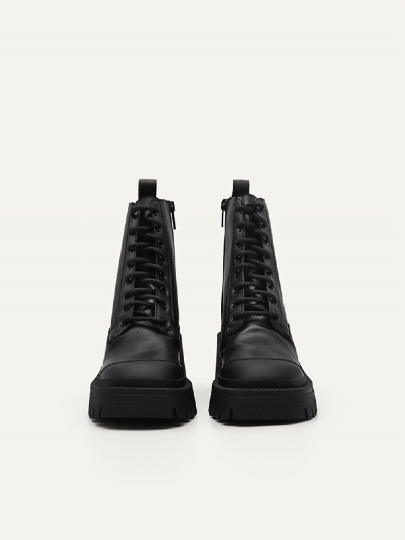 Black Women's Pedro Berlin Ankle Boots | OKAVXB-651