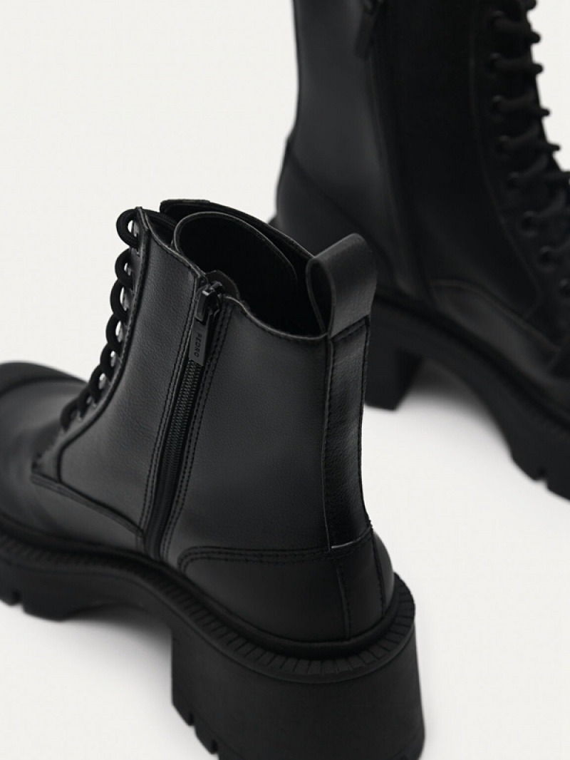 Black Women's Pedro Berlin Ankle Boots | OKAVXB-651