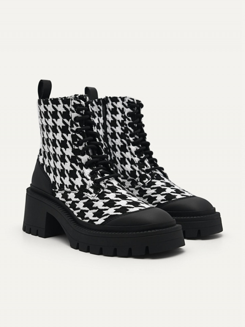 Black Women's Pedro Berlin Ankle Boots | QVSBGD-762