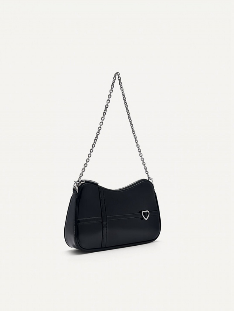 Black Women's Pedro Cady Mini Shoulder Bags | GWYBOE-872