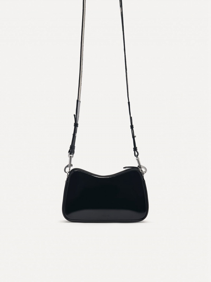 Black Women's Pedro Cady Mini Shoulder Bags | GWYBOE-872