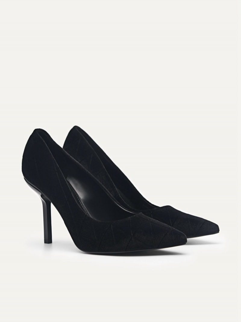 Black Women's Pedro Celeste Pumps | SAOHKG-873