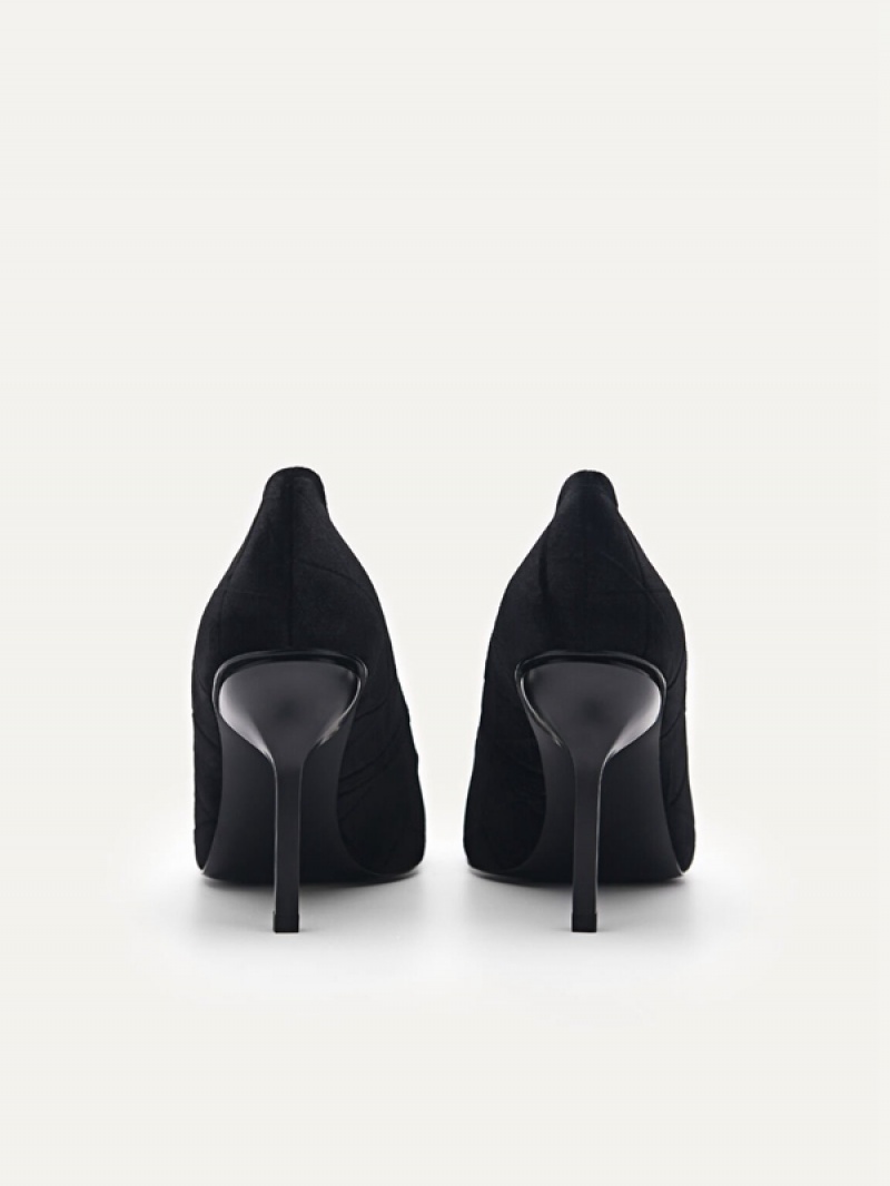 Black Women's Pedro Celeste Pumps | SAOHKG-873