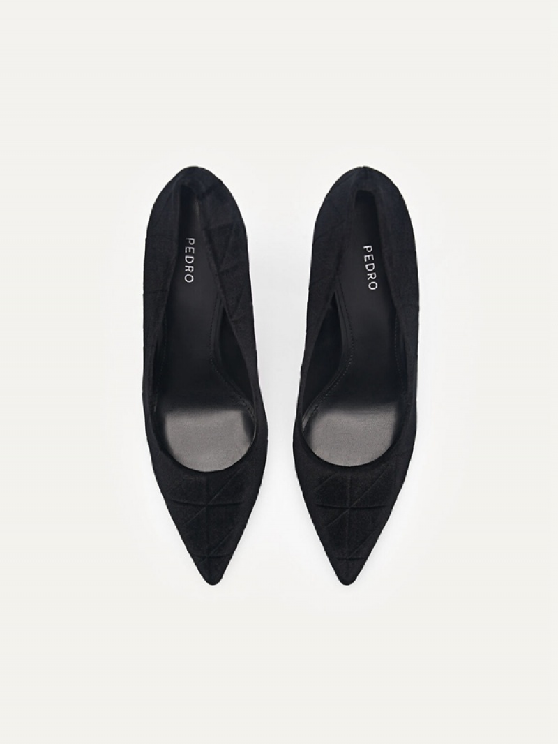 Black Women's Pedro Celeste Pumps | SAOHKG-873