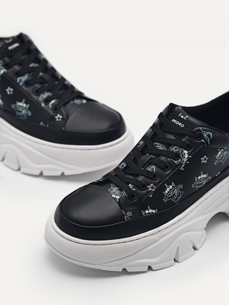 Black Women's Pedro Disney Hybrix Sneakers | EDHBSI-106