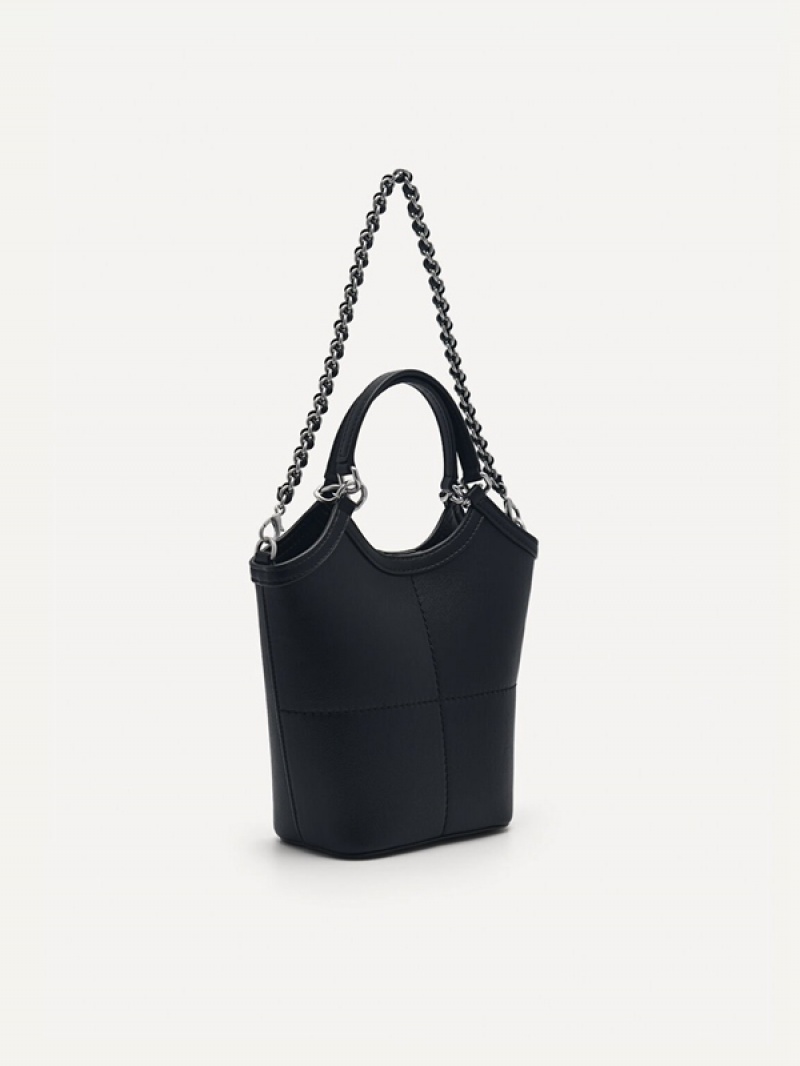 Black Women's Pedro Elle Tote Bag | QYLIRF-943