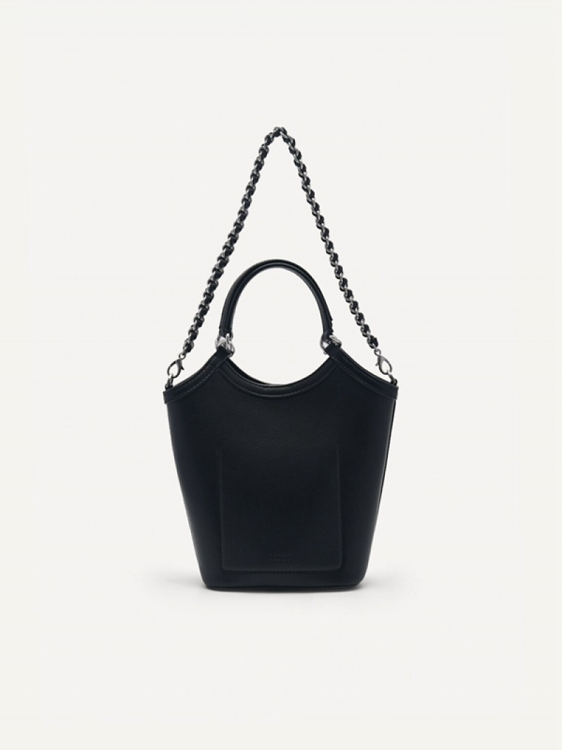 Black Women's Pedro Elle Tote Bag | QYLIRF-943