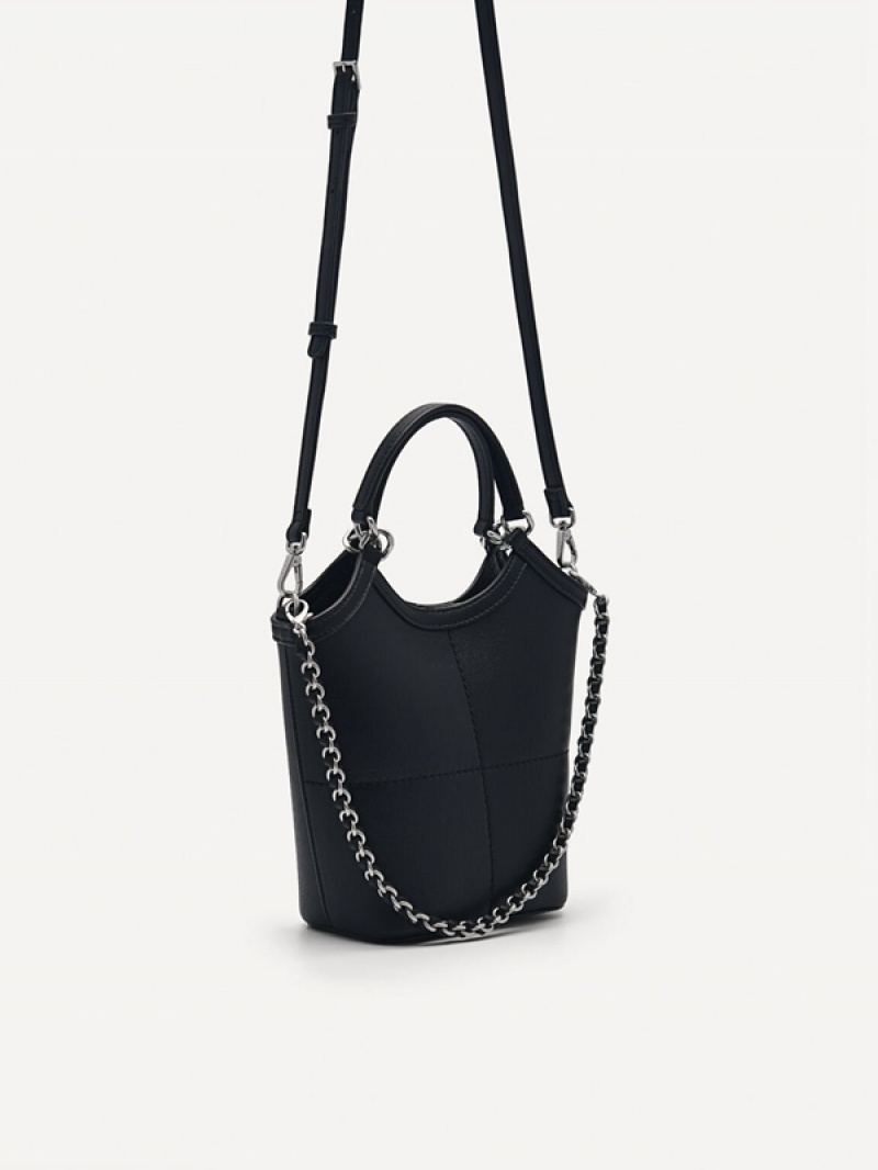 Black Women's Pedro Elle Tote Bag | QYLIRF-943