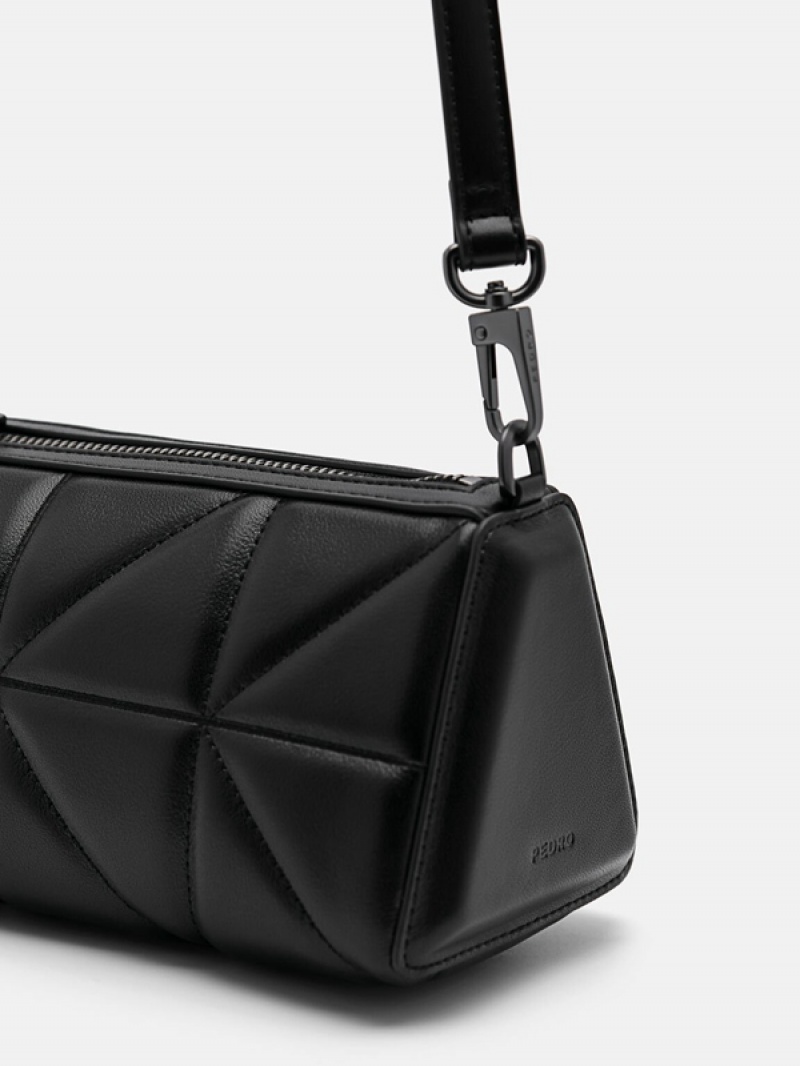 Black Women's Pedro Helix Mini Shoulder Bags | UQRVOF-614