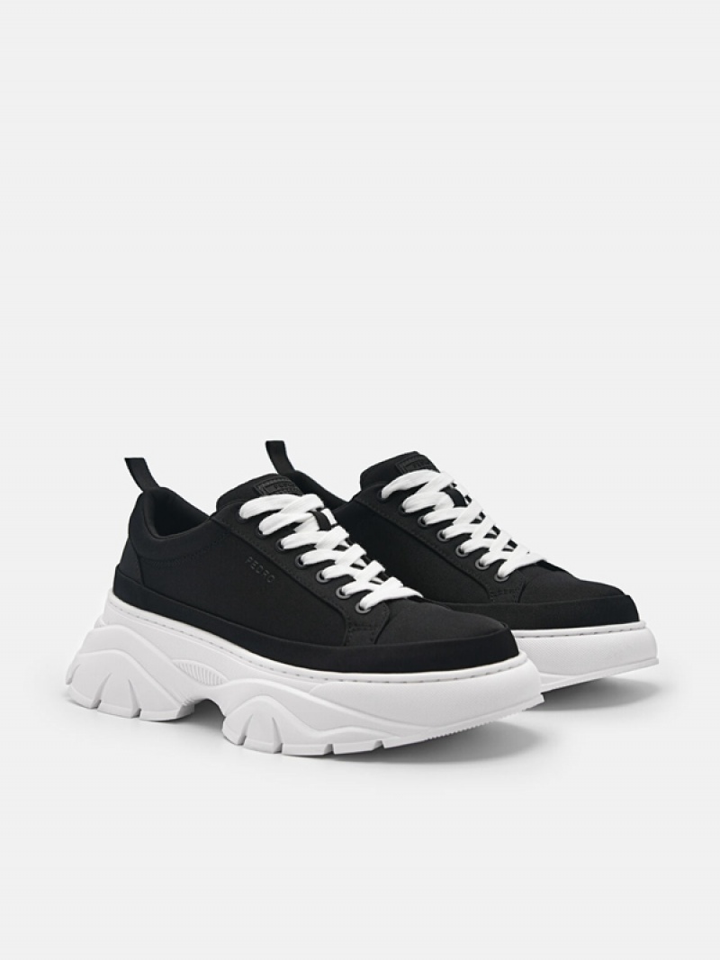 Black Women's Pedro Hybrix Sneakers | UVFTAW-458