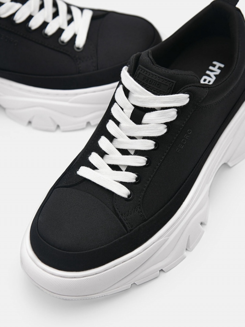 Black Women's Pedro Hybrix Sneakers | UVFTAW-458