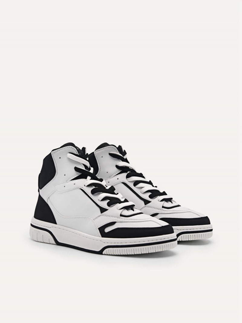 Black Women's Pedro Icon EOS High Top Sneakers | YFHZIW-194