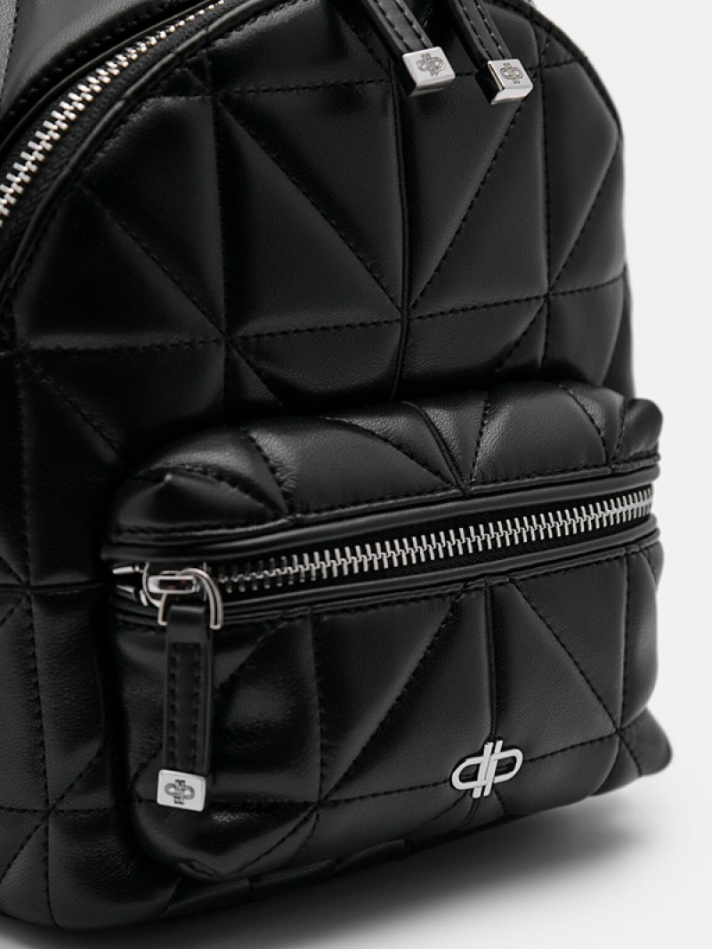 Black Women's Pedro Icon Mini in Pixel Backpacks | KPBNAI-273