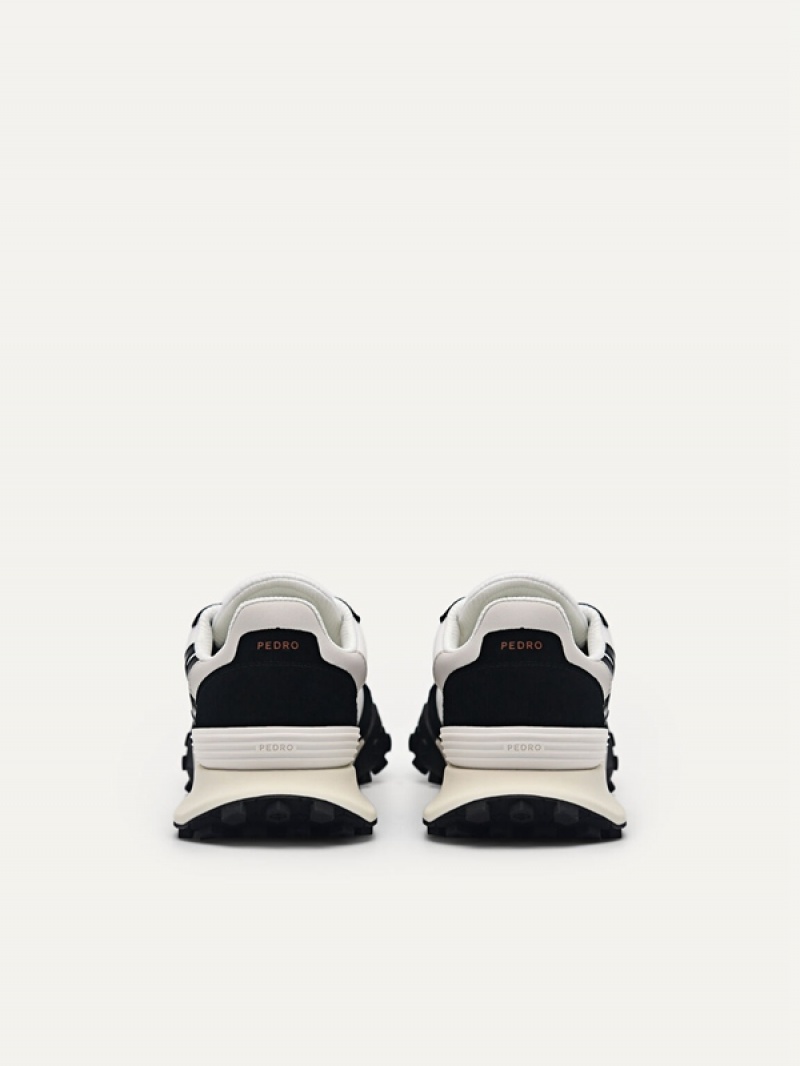 Black Women's Pedro Icon Suede Sneakers | YBSDKX-136