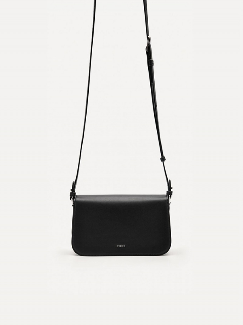 Black Women's Pedro Iris Shoulder Bags | AIGEFZ-468