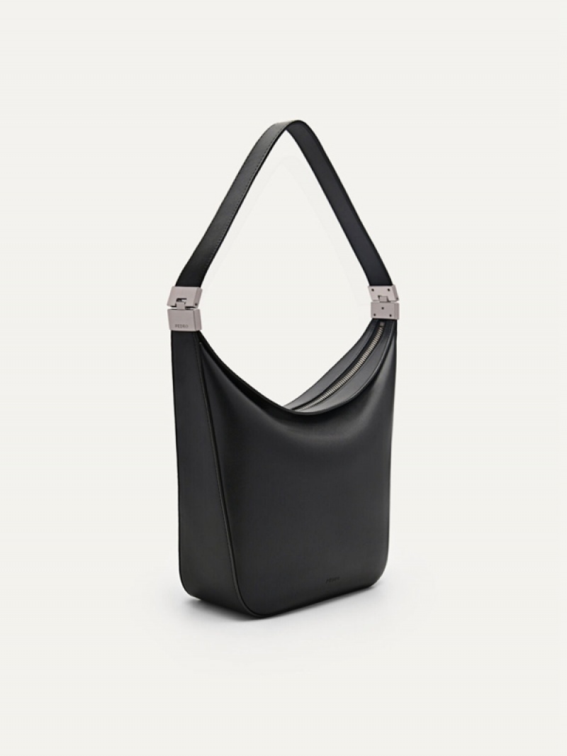 Black Women's Pedro Jatte Hobo Bag | ECATMF-986