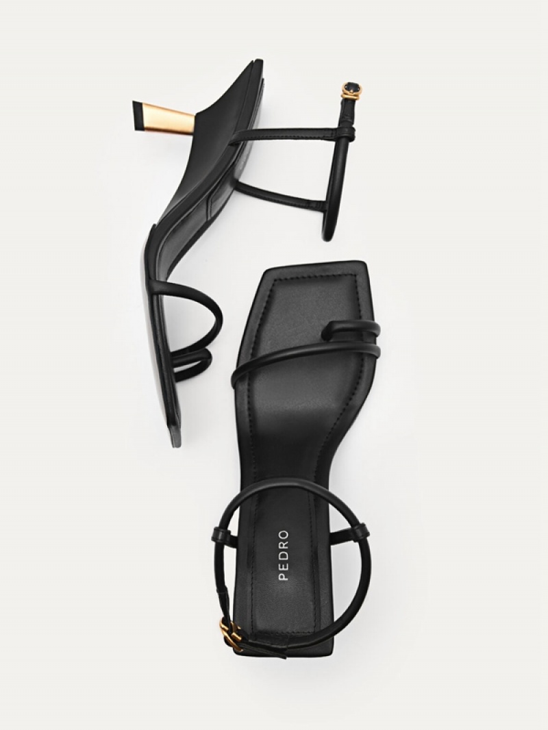 Black Women's Pedro Lima Sandals | EWAOUY-048