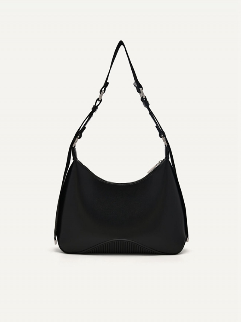 Black Women's Pedro Maria Hobo Bag | ADUQCJ-241