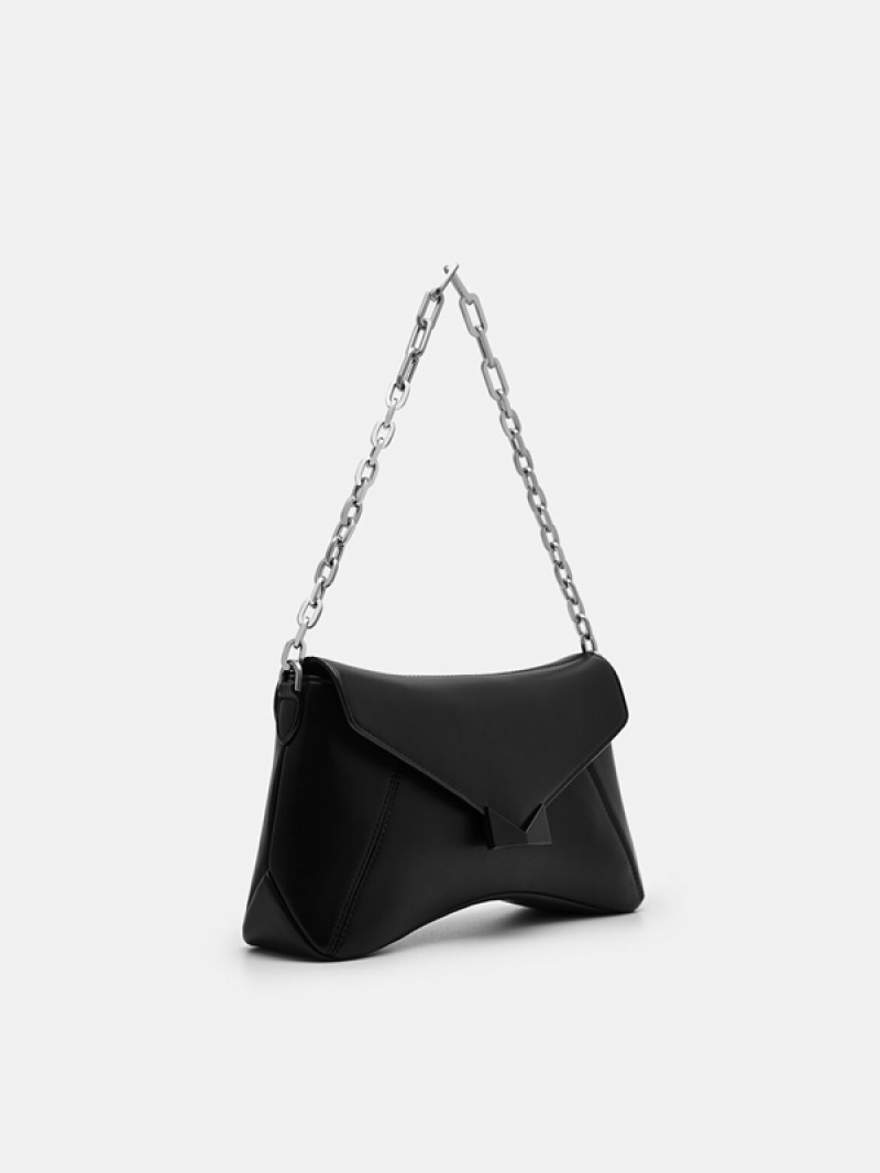 Black Women's Pedro Marion Shoulder Bags | PJYLKI-695