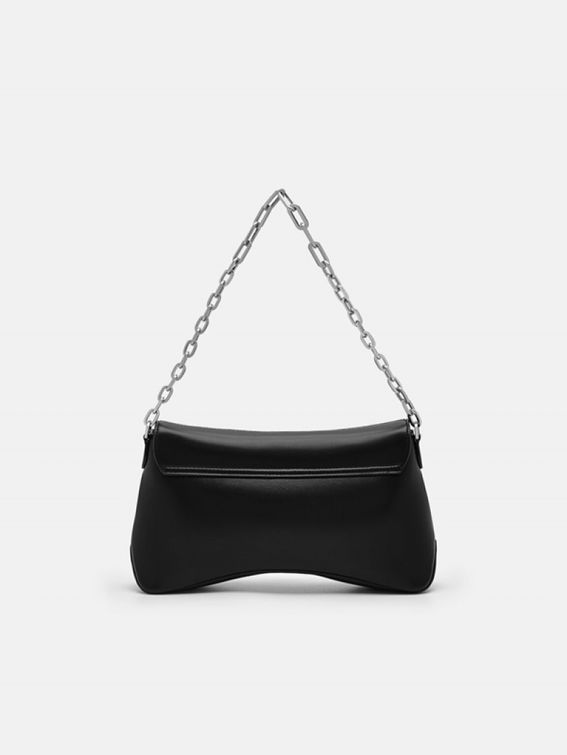 Black Women's Pedro Marion Shoulder Bags | PJYLKI-695