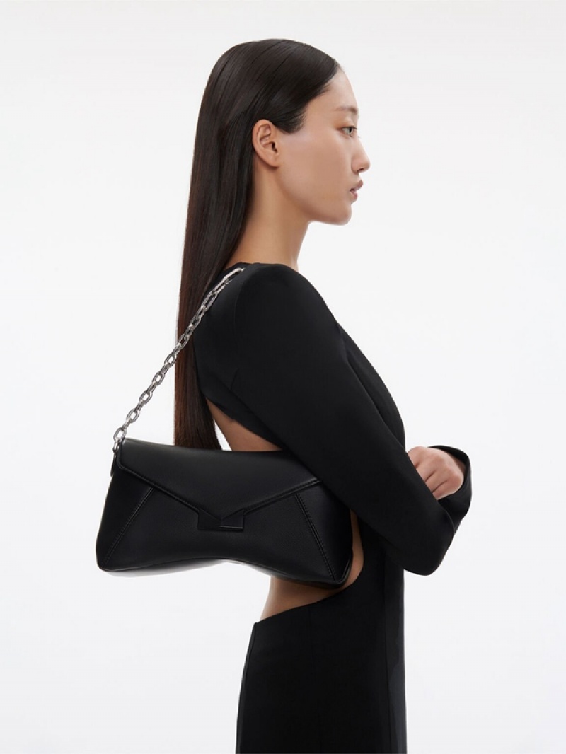 Black Women's Pedro Marion Shoulder Bags | PJYLKI-695