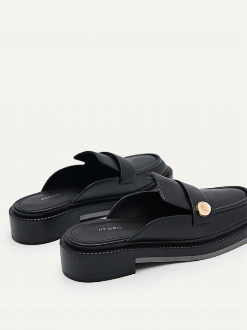 Black Women's Pedro Mastaba Flats | BMWPOU-879