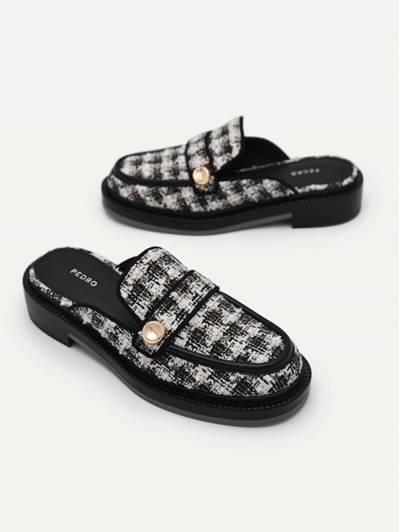 Black Women's Pedro Mastaba Flats | PAVBRF-492