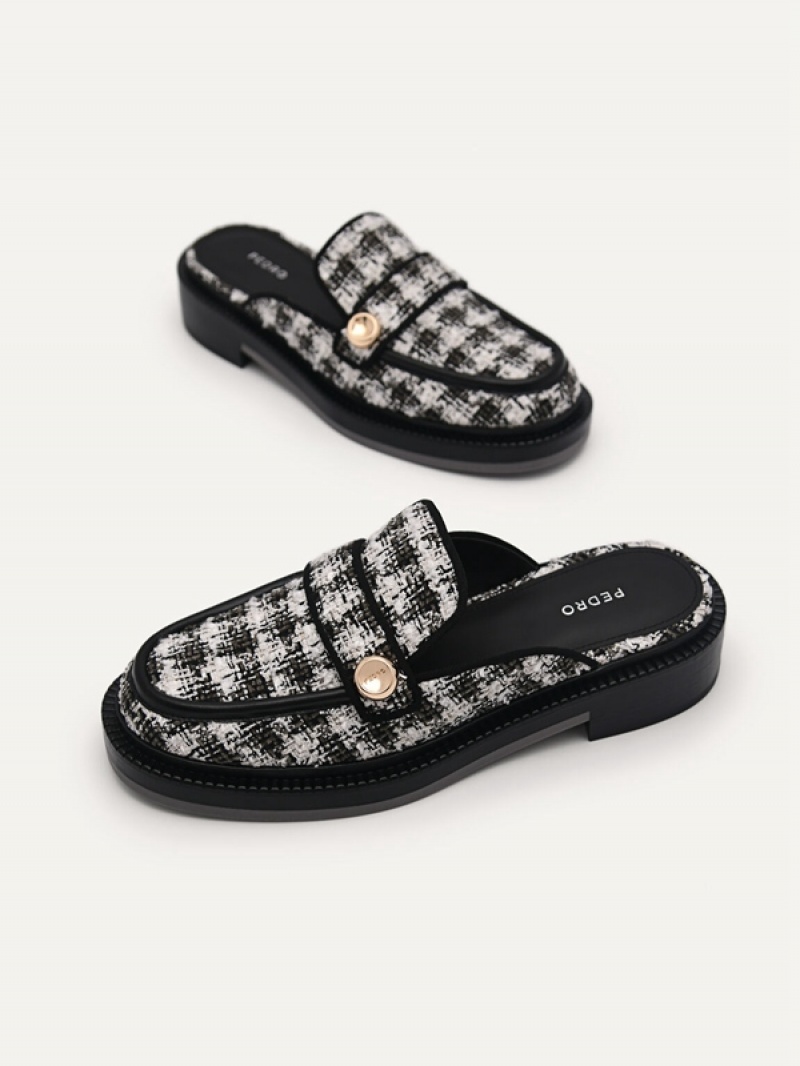 Black Women's Pedro Mastaba Flats | PAVBRF-492