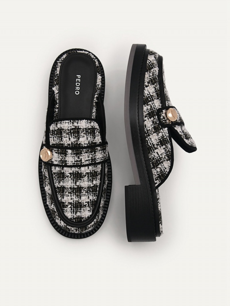 Black Women's Pedro Mastaba Flats | PAVBRF-492