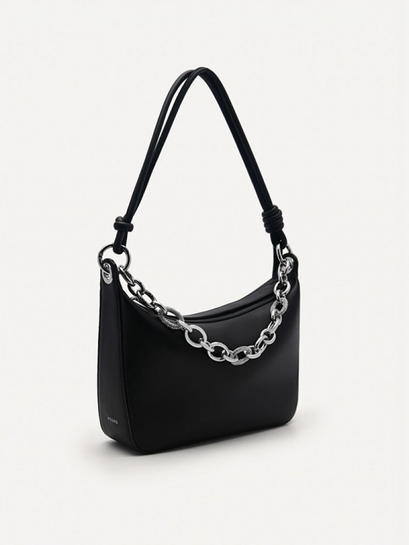 Black Women's Pedro Megan Hobo Bag | KCQGDJ-048